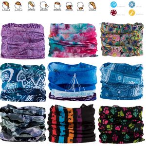 Bandanas Durag 14011450 Magic Scarf Outdoor Sports Bicycle Headband Bike Cycling Bandana Neck Tube Warmer Scraf Men Hiking 230821