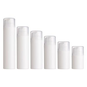 30/50/80/100/120/150 ml Liptlöst pumpflaskor lotion grädde container för kosmetika hudvård Väsentliga plastflaskor resor diskens BOFQ