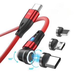 Зарядное устройство PD60w magsafe Многофункциональный кабель для быстрой зарядки данных USB-кабеля типа c Зарядное устройство PD Провод для iPhone Samsung S22 S21 S20 Note 20 3 м 2 м 1 м