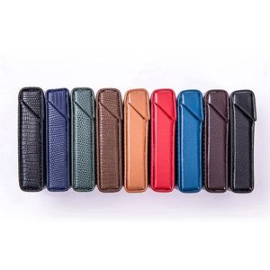 Cool Colorful Pu Leather Reting Cigarette Cases Portable Innovative Pocket Storage Box Exclusive Housing Opening Flip Cover fuktproof stash fodral