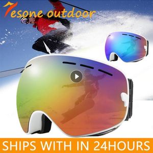 GOGGLE SKI SPETTICHE DI SNOW invernale con protezione UV anti nebbia per uomini donne giovani intercambiabili lenti premium 230821