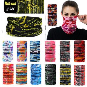 Moda yüz maskeleri boyun gaiter erkekler kadın güneşlik yaka sihirli tüp eşarp kafa toz geçirmez bandana bisiklet balıkçılık açık spor şapkası 230818