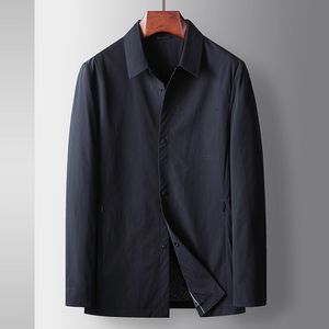 Giacca da uomo primavera e autunno nuovo colletto polo versione top medium di lusso di lusso giacca casual abbigliamento da uomo