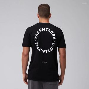 メンズTシャツ才能のない高品質の男性シャツファッションカジュアルルーズレス服Tシャツトップスティー