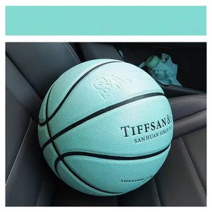 Balls Girl's Birthday Present Basketball Outdoor Indoor Anti-Slip Waterproof PU Ball Training Professional Wear-Resistant Size 5 6 7 230820
