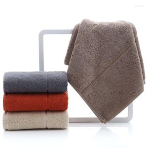 Toalha 2pcs Toalhas de rosto para adulto espessura macia algodão super absorvente Presentes comerciais de ponta banheiro banheiro 34 74cm