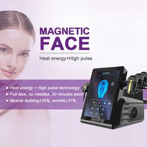 Aesthetics High Intensity Focused Electro-Magnetic Machine Full Face Increase Collagen Muscle Wrinkle Removal Facial Contouring for Young Face Lift