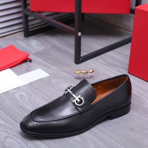 2023 Mens Dress Shoes Handmade Genuine Leather Wedding Office Flats Male Classic Brand Designer Formal Shoes Size 38-44