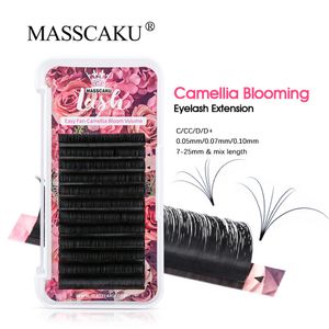 رموش كاذبة Masscaku سهلة الحجم mega auto flowing repid blooming compans lashes التسليم السريع 230821