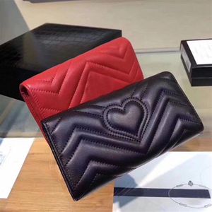 Ny ankomst Fashion Women Wallet Purse Mini Bags Clutches 19cm plånbok Exotics With Box kvitto 271b