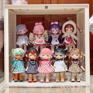 Blind Box Penny Box Like Tea Party Series Figura Anime Modelo Dolls Figuras Girl Obtisu11 1 12BJD Toys de ação Presentes 230821