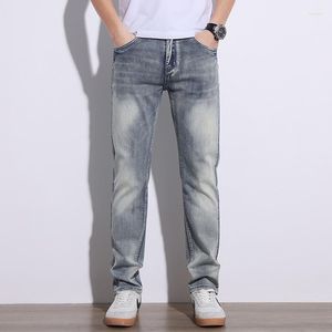 Jeans masculinos 2023 Verão Small Foot Korean Version