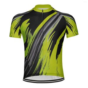 Racingjackor färg man cykeltröja kort ärm cykelskjorta cykel slitage bergsvägskläder cykel mtb kläder
