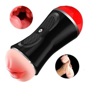 Massager Instrukcja adaptacyjna symulacja pochwy masturbator dla mężczyzny męski penis Ćwiczenie seksowna produkcja kubek samolotów