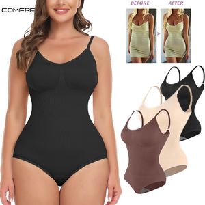 Shaper de barriga de cintura skims sexy para mulheres tanque de butt scurps shapewear corsários de controle comfree push up lingeries 230821