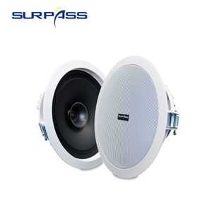 Portabla högtalare 6 tum dammtät tak Bluetoothcompatible Home Surround Sound Högtalare Aktiv takmonterad högtalare inomhus 230821