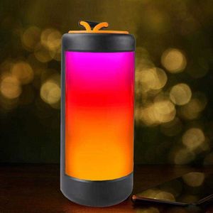 Altoparlanti 2023 Nuovo Subwoofer a volume portatile a volume portatile portatile a LED LETDO Creative Creative Colorful Lights Mini R230621 L230822