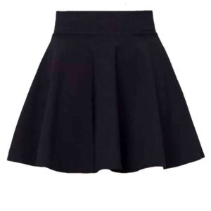 Artikel av titel halva kjolen en linje korta kvinnor höststil temperament hög midja puffy byxor sol