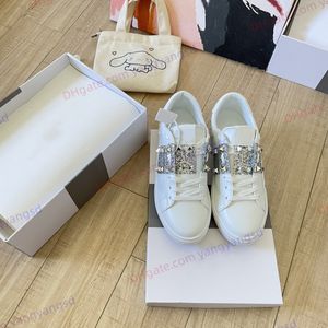 Scarpe di marca di design Donne Aperte Casualmente Scarpe da paillettes in gomma Culla in gomma Classic Classic Vintage Bianco Bianco Pink BEIGE SCATURE ALLE SCATE BRIFFICABILE Taglia 35-44