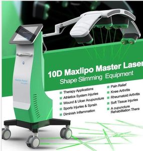 2023 NOWOŚĆ 360 ROBACJA ELEKTRYCZNE Ciało Schodź chłodna laserowa maszyna do zmniejszania tłuszczu 10D Diode Lipo Laser Body Slim Device