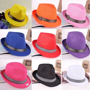 Chapéus largos Bucket Summer Summer Brim BriM Fast Dry Jazz Hat for Children Homens Mulheres com banda listrada ao ar livre Beach Beach Cap Protection 230821