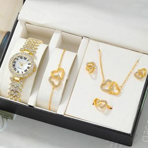 Orologi da polso da donna orologio Diamond oro oro