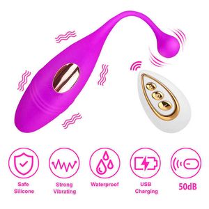 Massager vibrerande äggklitorisstimulator Mute Deep Vibrator Good Gift Wireless Remote Control Women's Fun App