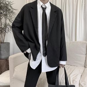 Garnitury męskie Spring Trendy swobodne koreańskie styl retro mens