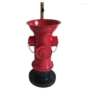 Badtillbehör Set Iron Retro Integrated Floor Column Sink Small Fire Hydrant Industrial Style Wash Basin Wash Basin Badrumstillbehör