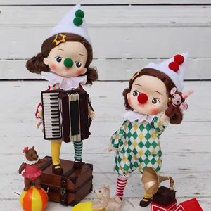 Куклы оригинал Холала The Circus Double Joker BJD Doll Carnival Coco Xmas индивидуальная марионетка для детей Limited Edition Toys 230821