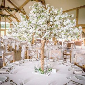 Novo simulação artificial de flores de cerejeira de cereja, desejando árvores para decoração de decoração de casa e peças centrais de casamento2609