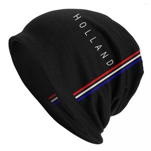 Boinas da Holanda Bandeira Chapéus Haps Hip Hop Chapéu para Mulheres Homens Aquecedores Crólis de Inverno Caps Caps