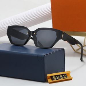 Luksusowe 1,1 milionarni Przyjaciele Okulary przeciwsłoneczne 8322 Mężczyzny Gorące okulary przeciwsłoneczne dla mężczyzn i kobiety Vintage Square Trend Style anty-ULTRAVIOLET