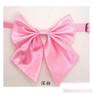Dog Apparel 100Pc/Lot Factory Sale Cute Pure Solid Colors Handmade Adjustable Ties Pet Bow Cat Neckties Grooming Supplies Ly925-1 Dr Otyld