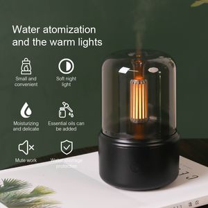 Essential Oils Diffusers KINSCOTER Home Portable Aroma Diffuser USB Air Humidifier Essential Oil Night Light Cold Mist Maker Sprayer for Gift Bedroom 230821