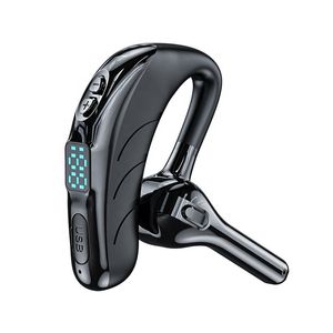 X13 -LED -Akku mit Micro -USB -Ladung 25 -stündiges ENC Langes Mikrofonspielgeschäfts -Headset Single -Ohr -Kopfhörer für den Fahrer