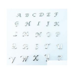 Charms Floating 130Pcs/Lot Wholesale High Quality Mix Crystal Letter Diy Az Alphabet Locket For Living Glass Nanashop Drop Delivery Ot9Hs