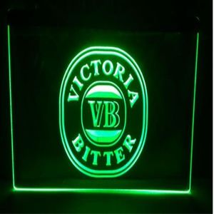 Victoria Bitter VB Beer Bar Pub Led Neon Light Sign Home Decor Crafts270N