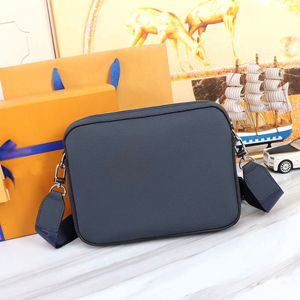 A mais recente bolsa do Messenger tem uma configuração de formulário em couro de vaca macia com saco crossbody multifuncional ajustável ou removível ou removível 23.5x18.x7