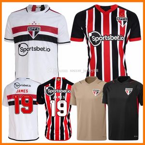 23 24 Sao Paulo Soccer Jerseys 2023 2024 Лучано Миранда Рафинха J.Calleri Eder Alissonnikao Gabriel G.Sara Camisa de Futebol Мужские женские детские наборы футбольные рубашки