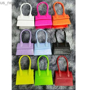 Totes 2023 Fashion Woman Handbag Handmased Jelly Bag Outdoor Candy Color Woman Small Bag Casual Messenger Handbag HKD230822