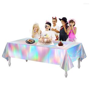 Tkanina stołowa disco impreza obrus glitter tkaniny dla imprez wodoodpornych oleju okładki sztuki i rzemiosło