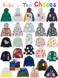 Set di abbigliamento aw autunno e inverno Arrivo Bobo Tao Choses Kids BC Boys Girls Sets Set T-shirts Felpa con cappuccio 230821