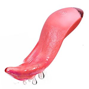 Massager Tongue Licking Vibrator Mini for Women g Spot Clitoral Stimulator Rechargeable Silent Nipple Masturbator Machine