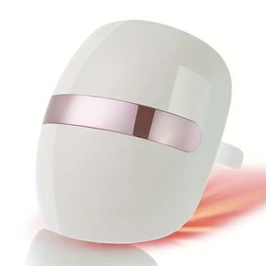 Maschera facciale a LED di terapia con fotone per ringiovanimento della pelle, trattamento dell'acne e riduzione delle rughe - regalo di San Valentino o di compleanno perfetto per le donne