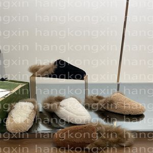 مصمم أحذية غير رسمية نساء من الفراء الجلود الأصلي على صوف لامب من الجلد الدافئ