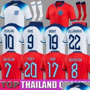 Yoga Outfit Xxxl 4Xl 2022 Englands Soccer Jerseys Fans Player Version Women Kids Kit 22 23 Goalkeeper Football Shirts Long Sleeve 20 Dhfhb