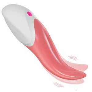 マッサージャーAAVクリトリスバイブレーター10個の舐めモードGスポットクリトリス刺激装置充電舌舌防水女性