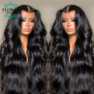 Synthetic Wigs Body Wave Full Lace Wig Human Hair HD Pre Plucked Brazilian Remy for Women 150Density 230821