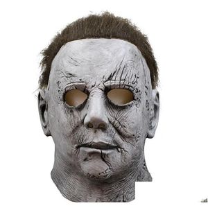 Maschere da festa korku mascara myers maski scary mascherade michael halloween cosplay masque maschesi realista latex mascaras mask de jlli ot0ur